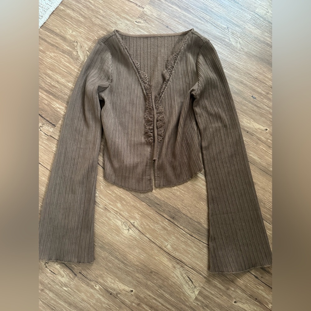 Commense Brown Button Down Shirt - Picture 3 of 6